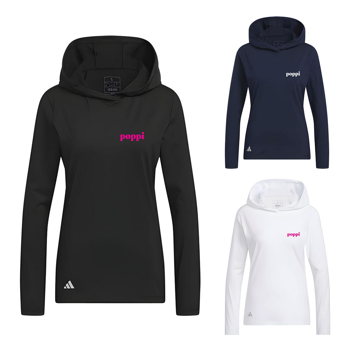 Adidas Women's Performance Hoodie | Lightweight Custom Golf – Gold