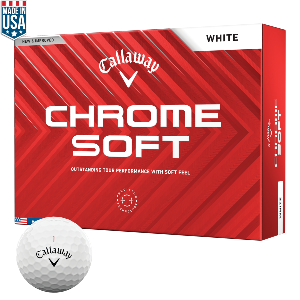 Callaway　CHROME SOFT 20球　ピンク&赤　希少 CHROMESOFT-FD_GROUP_1200x1200.
