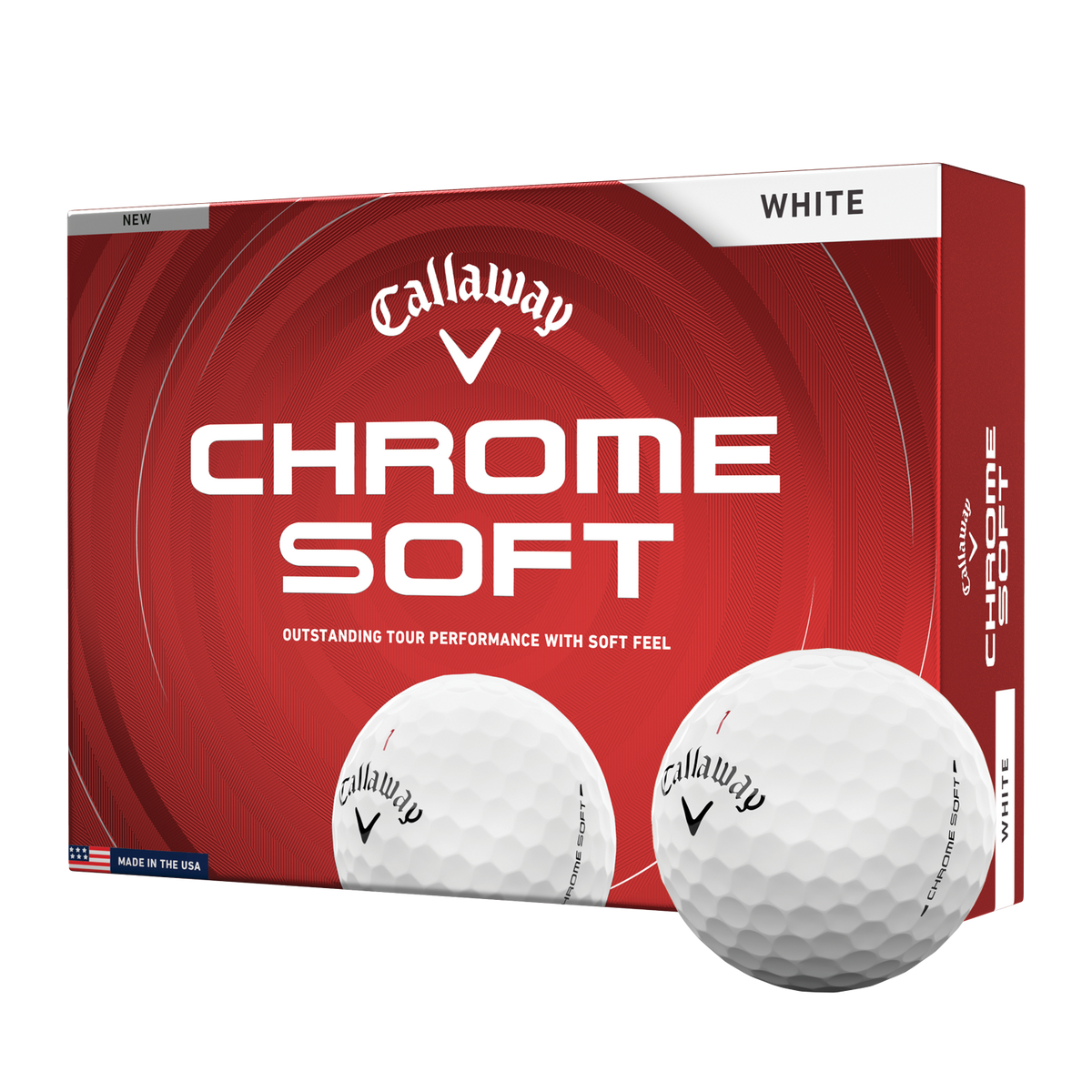 Custom Callaway Chrome Soft Golf Balls | Logo Printed for Premium Custom Callaway Chrome Soft Golf Balls | Logo Printed for Premium