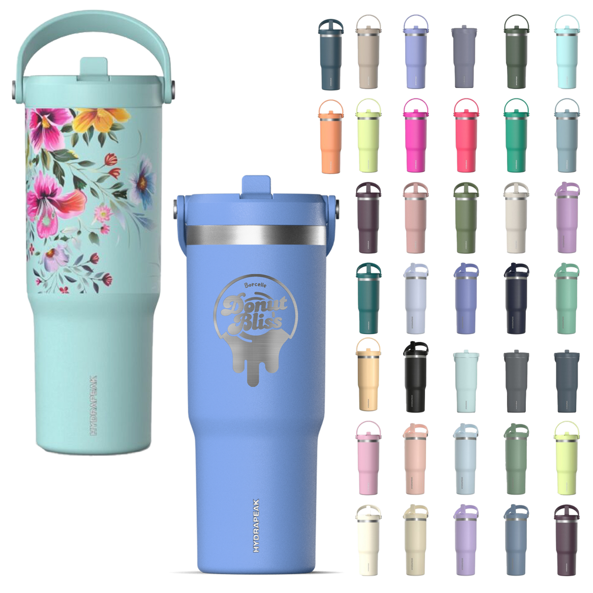 HPNOMAD32-FD - 32 Oz. Hydrapeak Insulated Stainless Travel Tumbler HPNOMAD32-FD - 32 Oz. Hydrapeak Insulated Stainless Travel Tumbler
