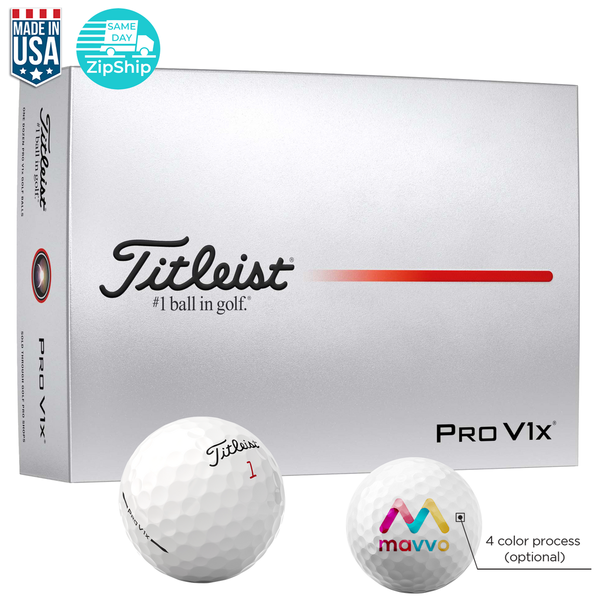 PV1X - Personalized Pro V1 Golf Balls | Titleist Pro V1x
