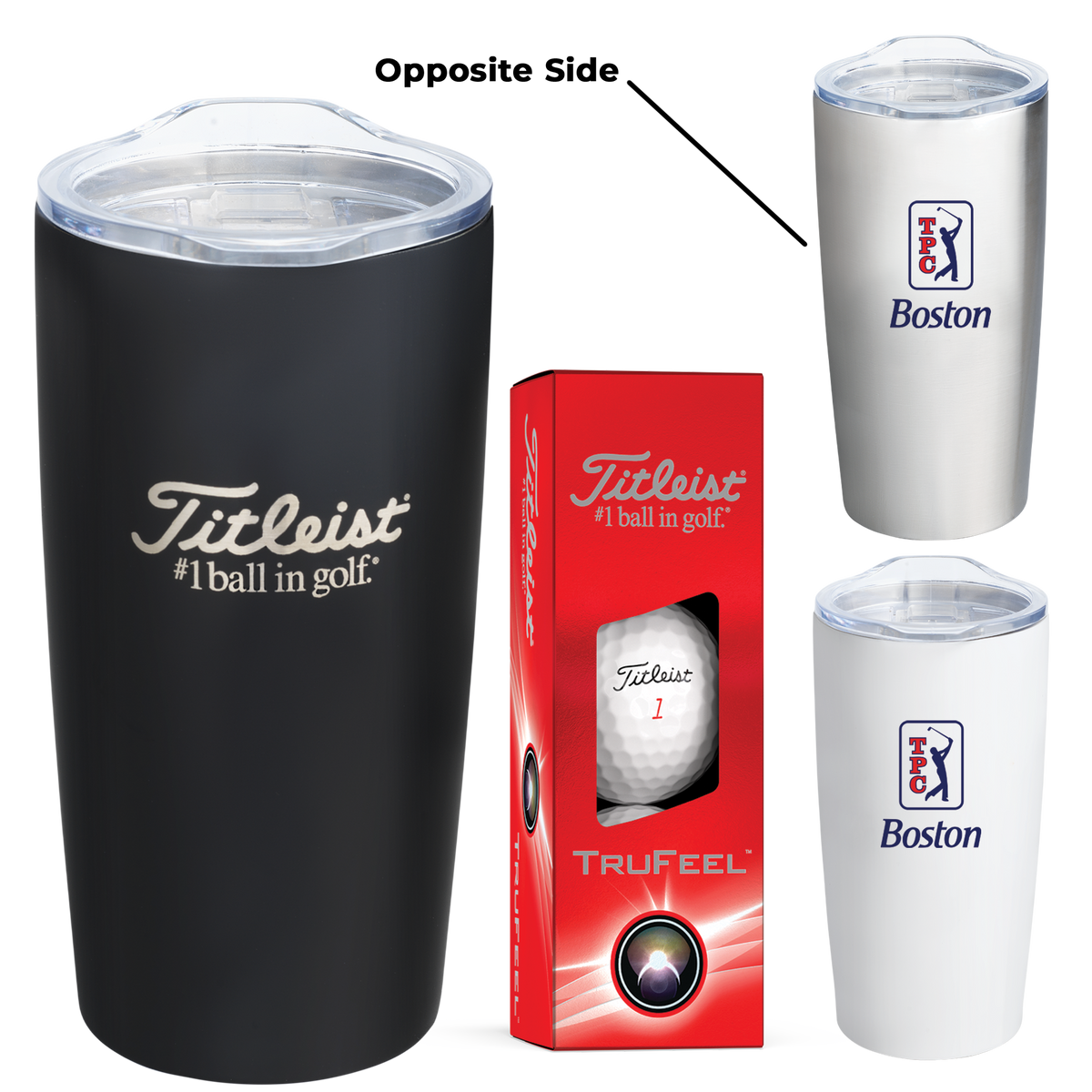 TTUMBLER-FD - Titleist 3-Ball Tumbler with TruFeel Golf Balls