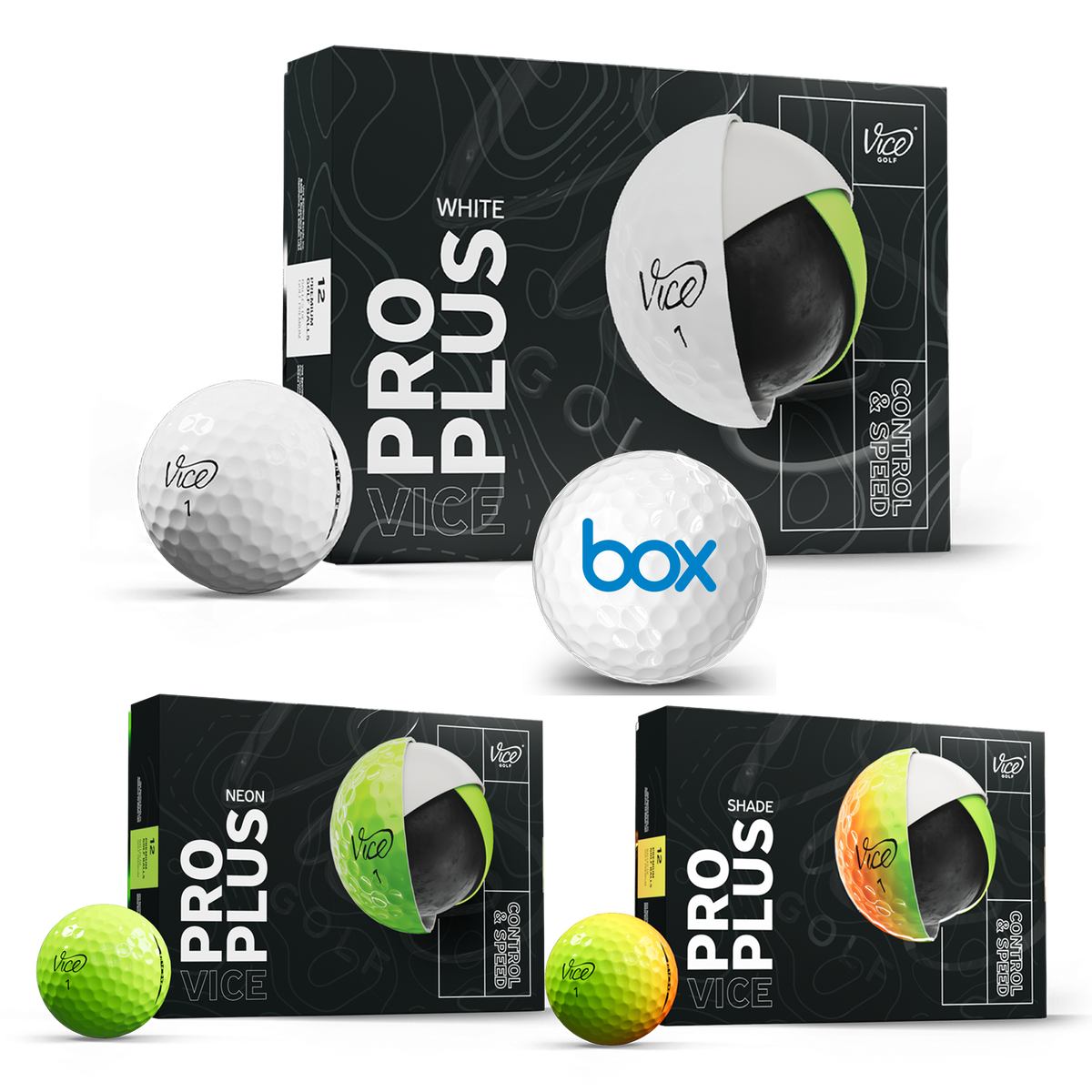 VICEPROPLUS - Vice Pro Plus Golf Balls – Gold Bond Inc.