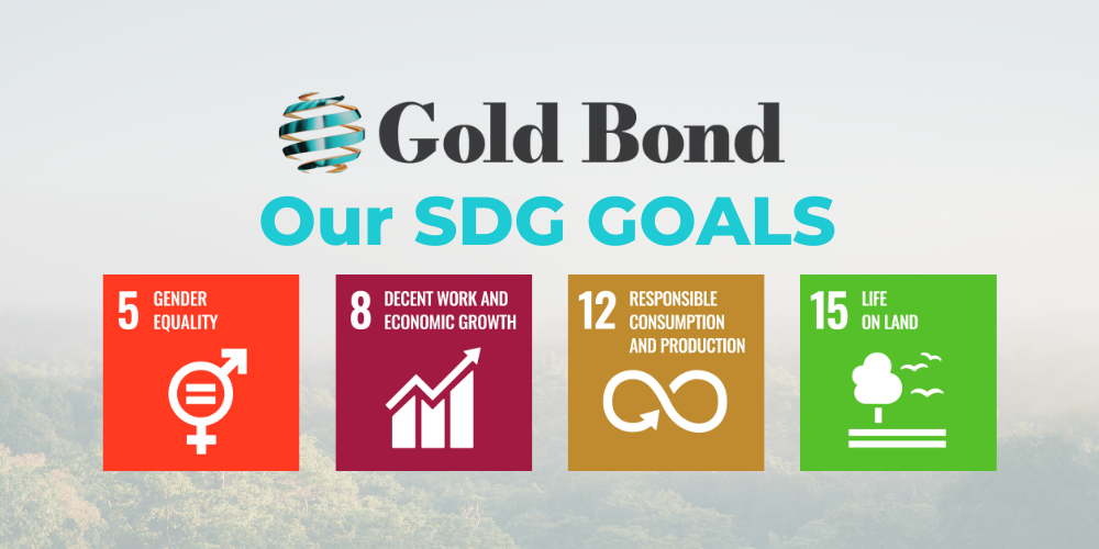 Gold Bond's SDG Goals