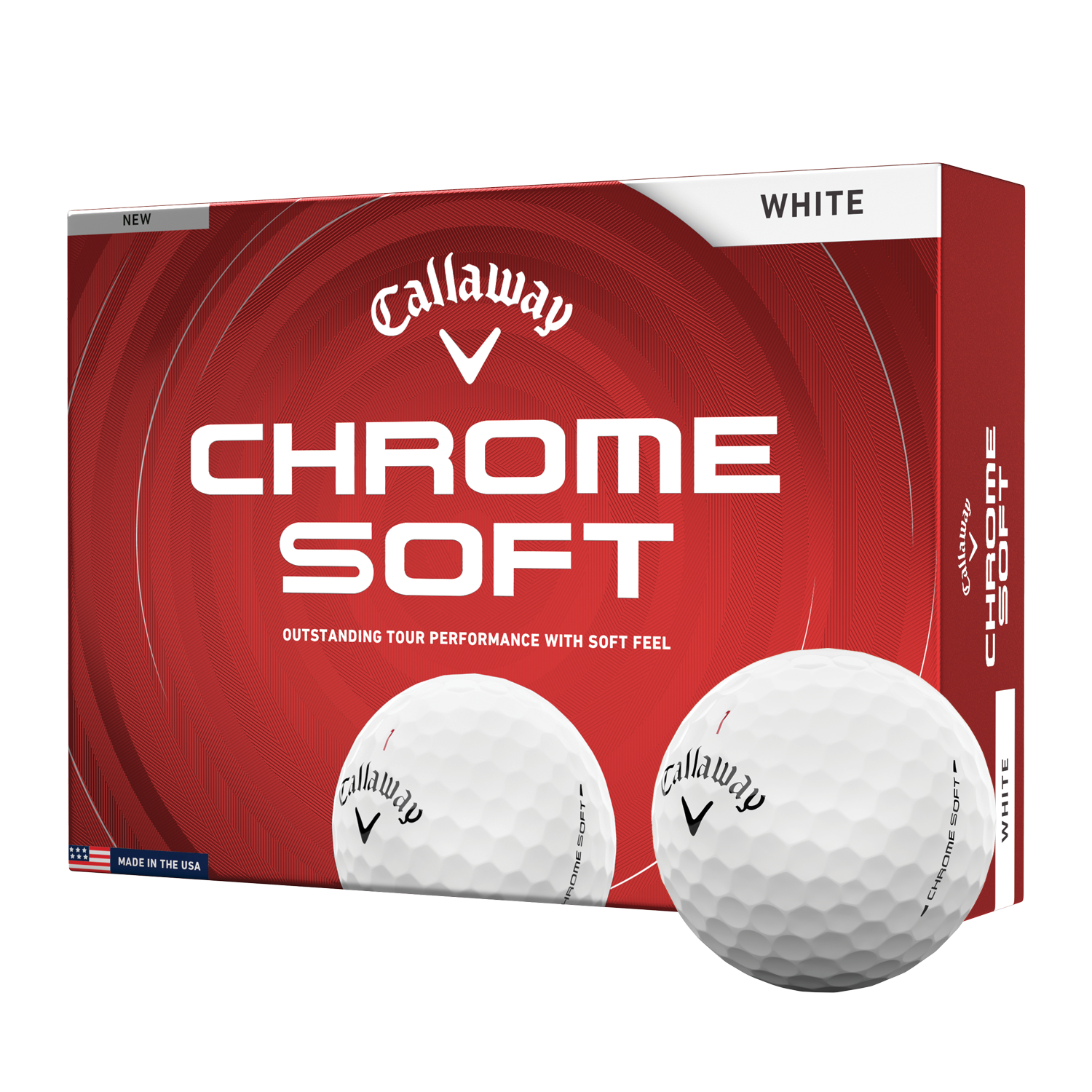 Custom Callaway Chrome Soft Golf Balls | Logo Printed for Premium Custom Callaway Chrome Soft Golf Balls | Logo Printed for Premium