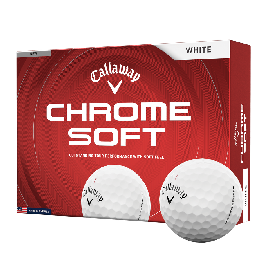Custom Callaway Chrome Soft Golf Balls | Logo Printed for Premium