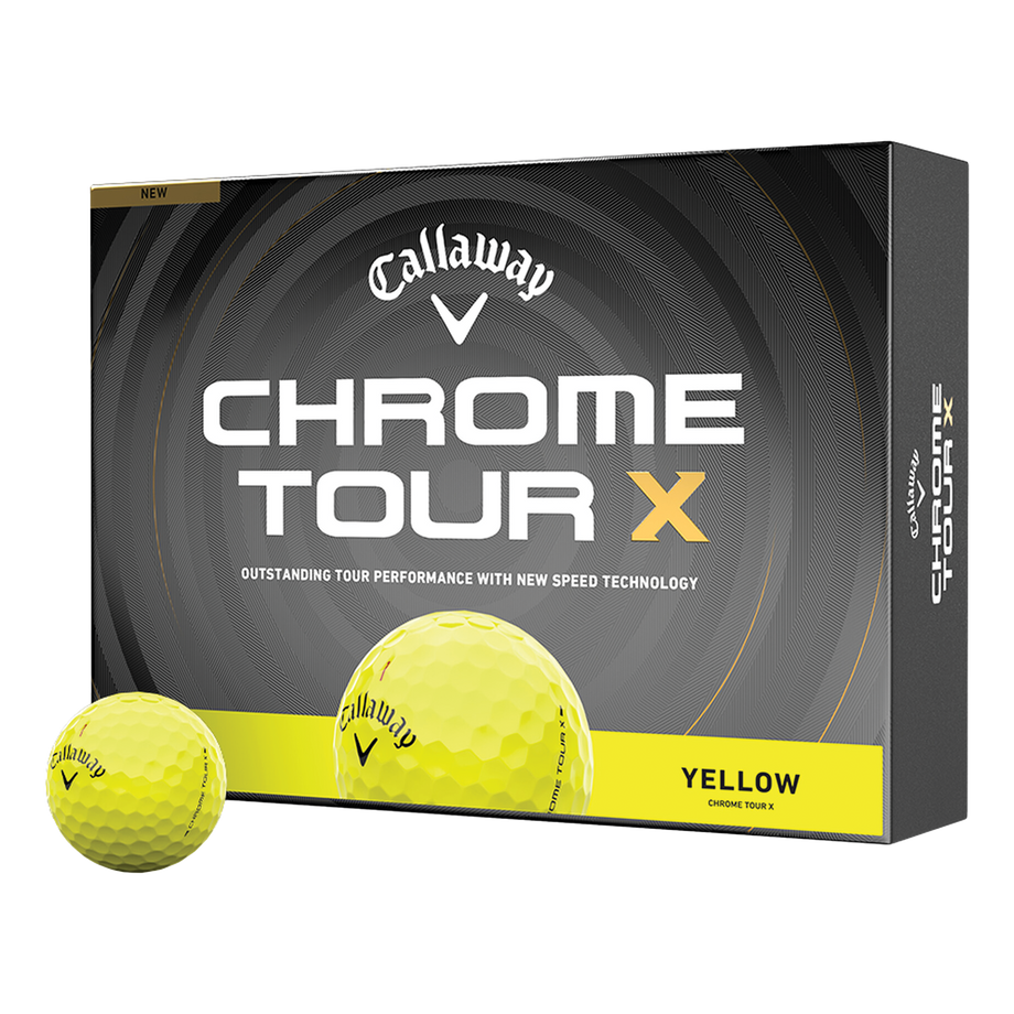 Custom Callaway Chrome Tour X Golf Balls | Logo Printed Tour