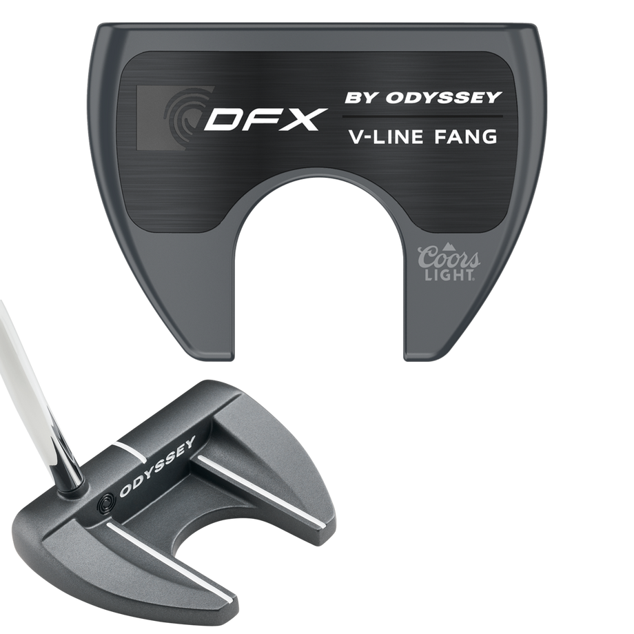 オデッセイ DFX V-LINE FANG 33インチ オデッセイ DFX BY ODYSSEY V-LINE FANG DB パター メンズ 右用