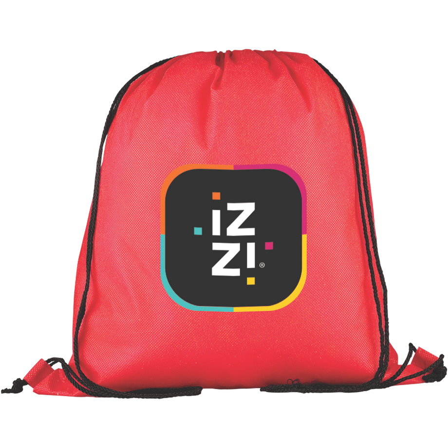 SE 20-Pack Yellow Drawstring Backpacks - All Purpose Gym Bags, Lightweight, Polyester, 13.5x16.5 In - View #10