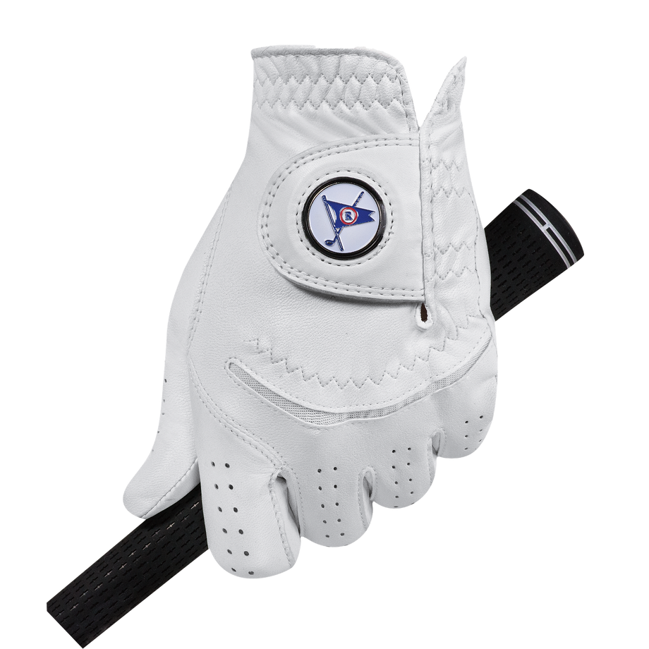 【限定】 GOOLD GOLF ROCKERS 3点SET Mサイズ ホワイト Custom FootJoy Golf Glove|Your Logo Branded with Leather & Ball