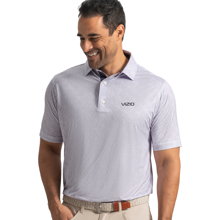 FootJoy Men's Speckle Print Golf Polo | Custom Performance Brand FootJoy Men's Speckle Print Golf Polo | Custom Performance Brand