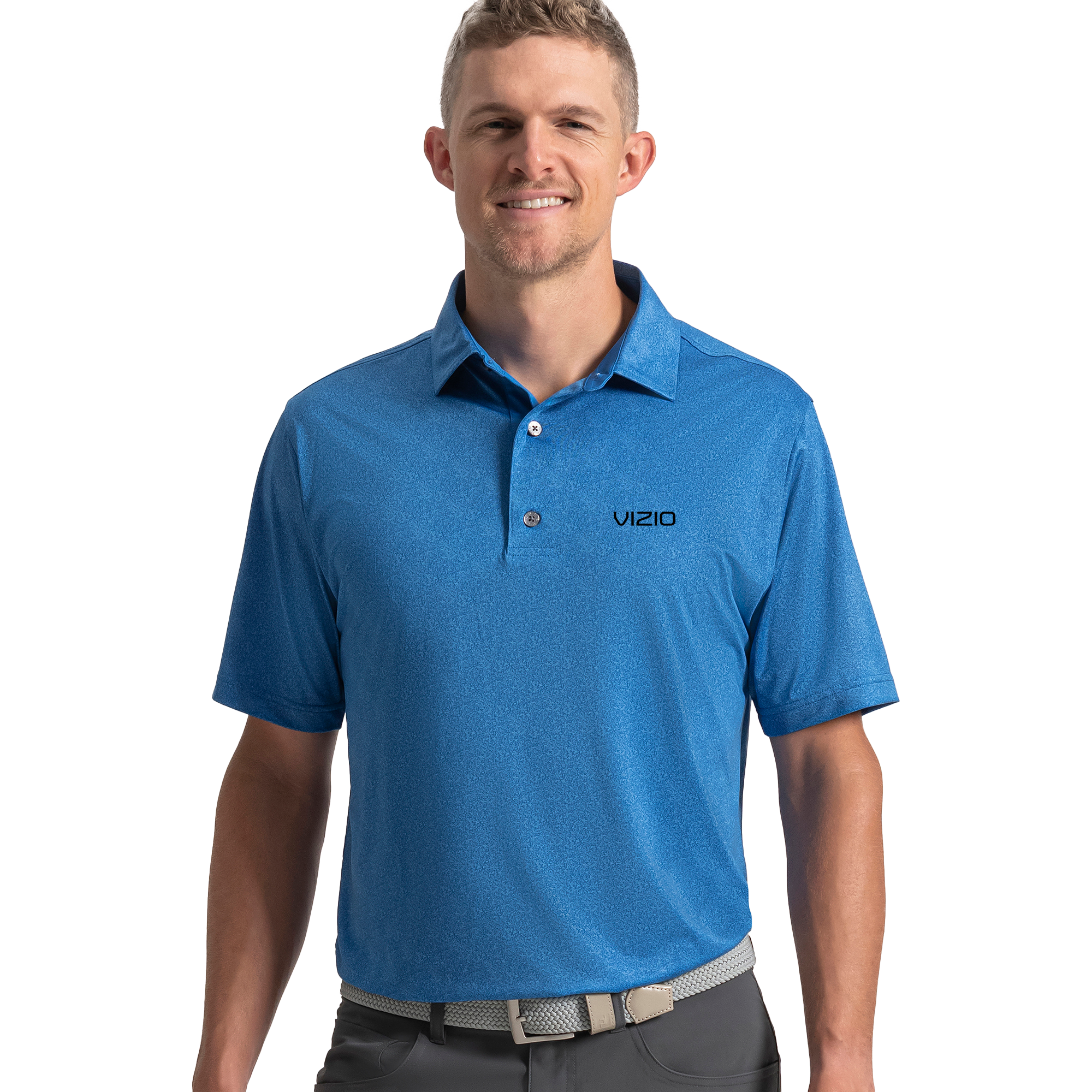 FootJoy Men's Speckle Print Golf Polo | Custom Performance Brand