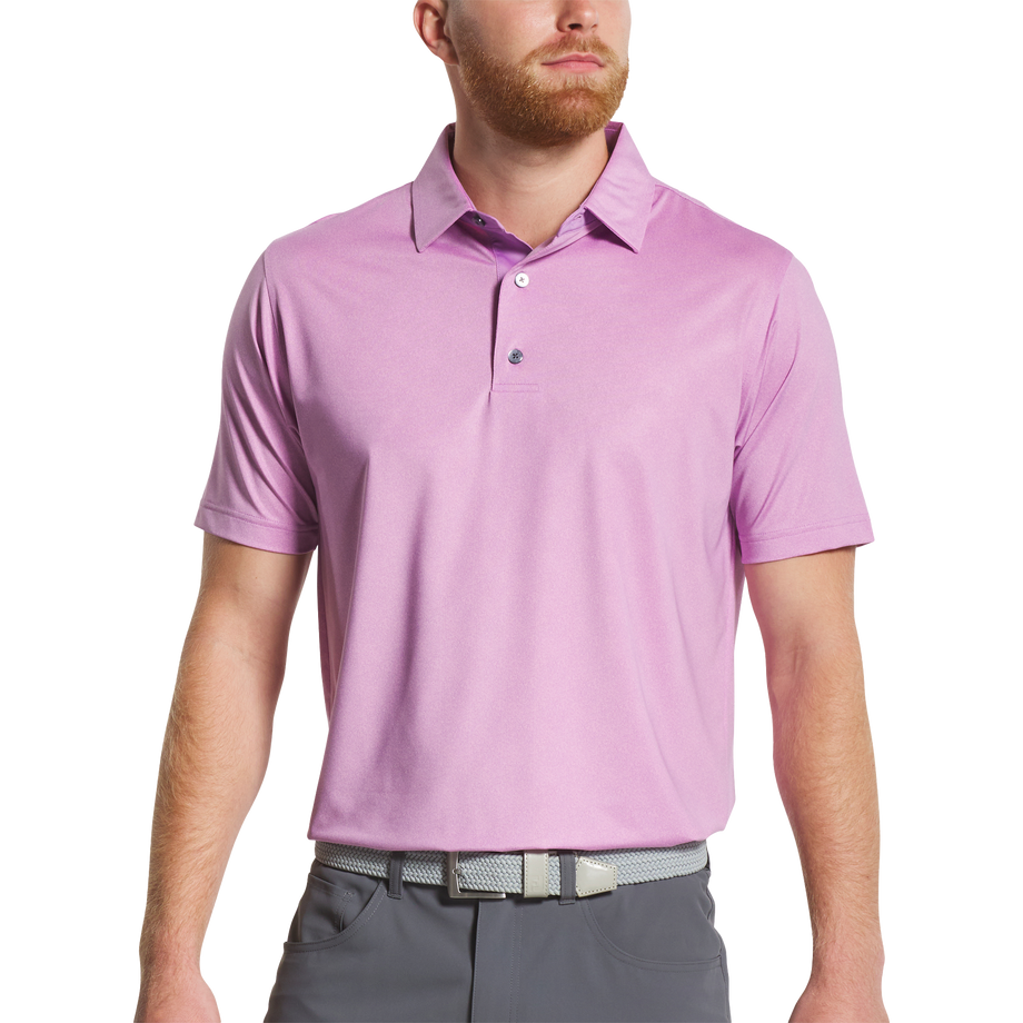 POLO GOLF パープル Ping Hershel Golf Polo Shirt - Purple Ash | Golf Gear Direct