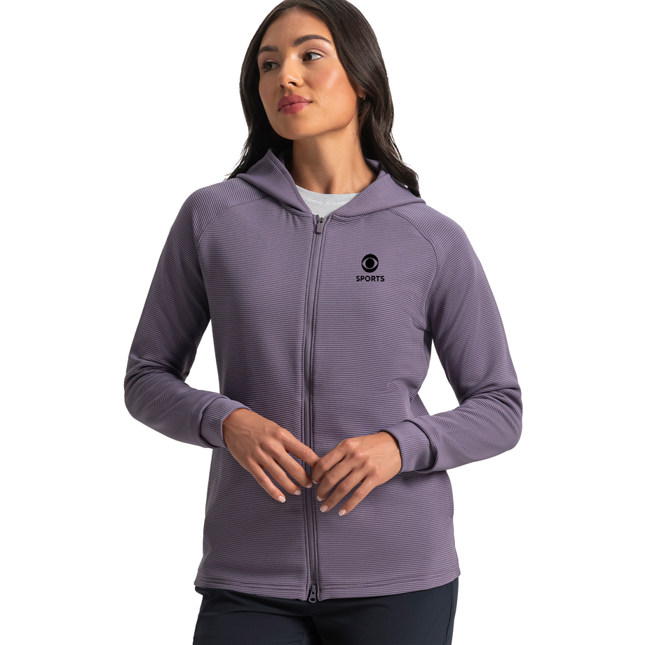 FJWFZOHOODIE-FD - FootJoy Women's Full Zip Ottoman Hoodie – Gold