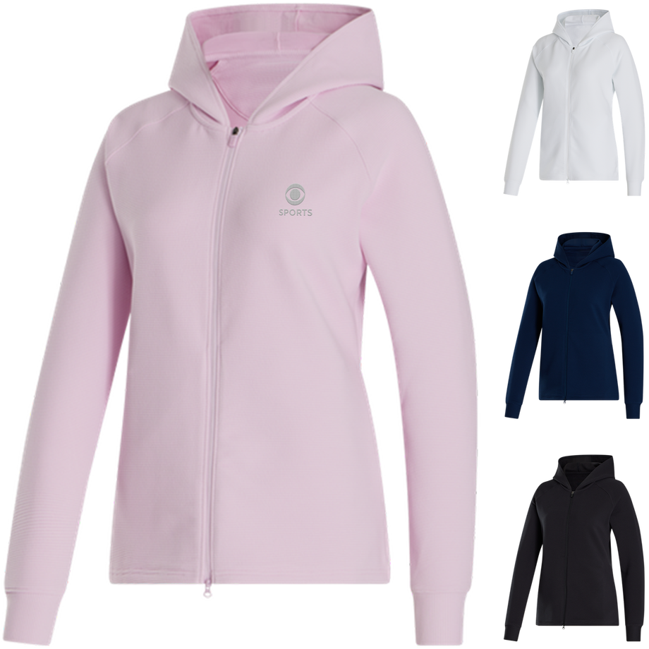 FJWFZOHOODIE-FD - FootJoy Womens Full Zip Ottoman Hoodie – Gold