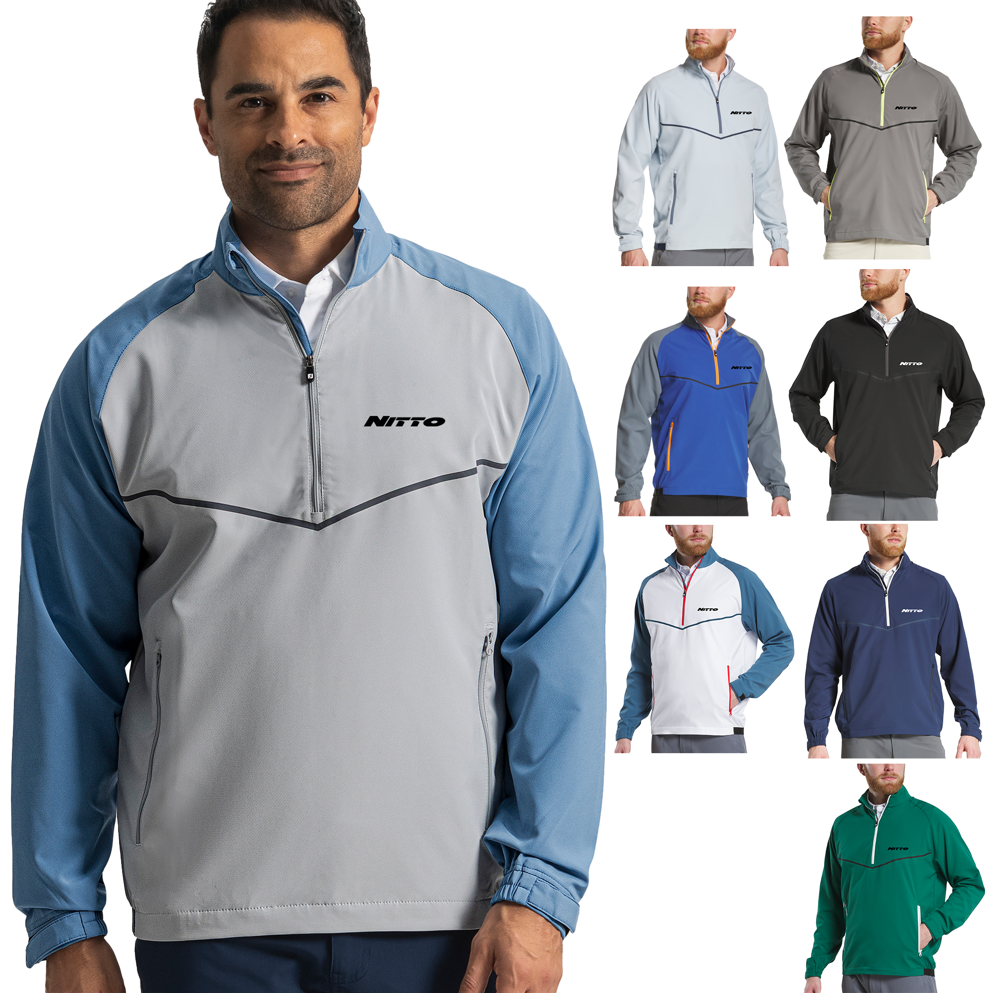 FootJoy Men's Zephyr Windshirt | Popular Branded Custom Golf FootJoy Men's Zephyr Windshirt | Popular Branded Custom Golf