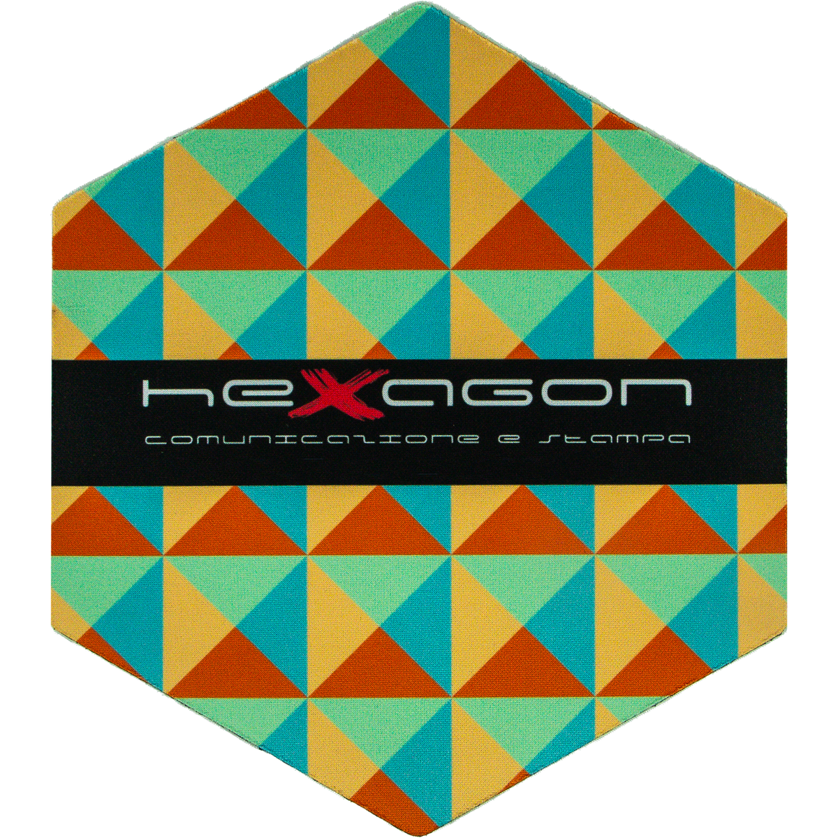 HEXAGONMOUSEPAD - Hexagon Shape Soft Mouse Pad 7.38
