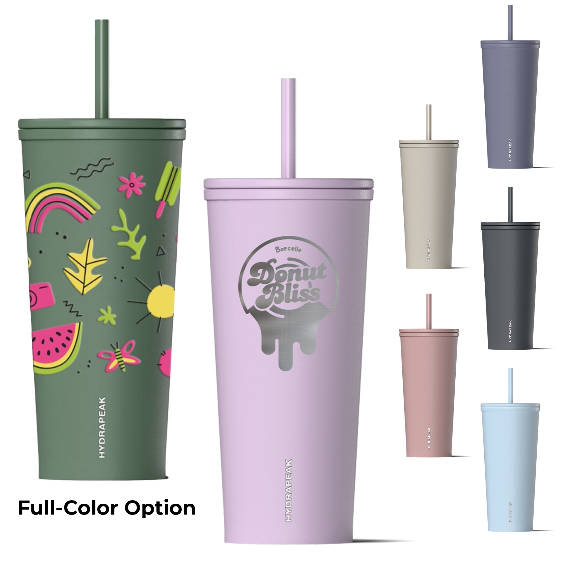HPJOURNEY25-FD - 25 Oz. Hydrapeak Stainless Steel Travel Tumbler HPJOURNEY25-FD - 25 Oz. Hydrapeak Stainless Steel Travel Tumbler