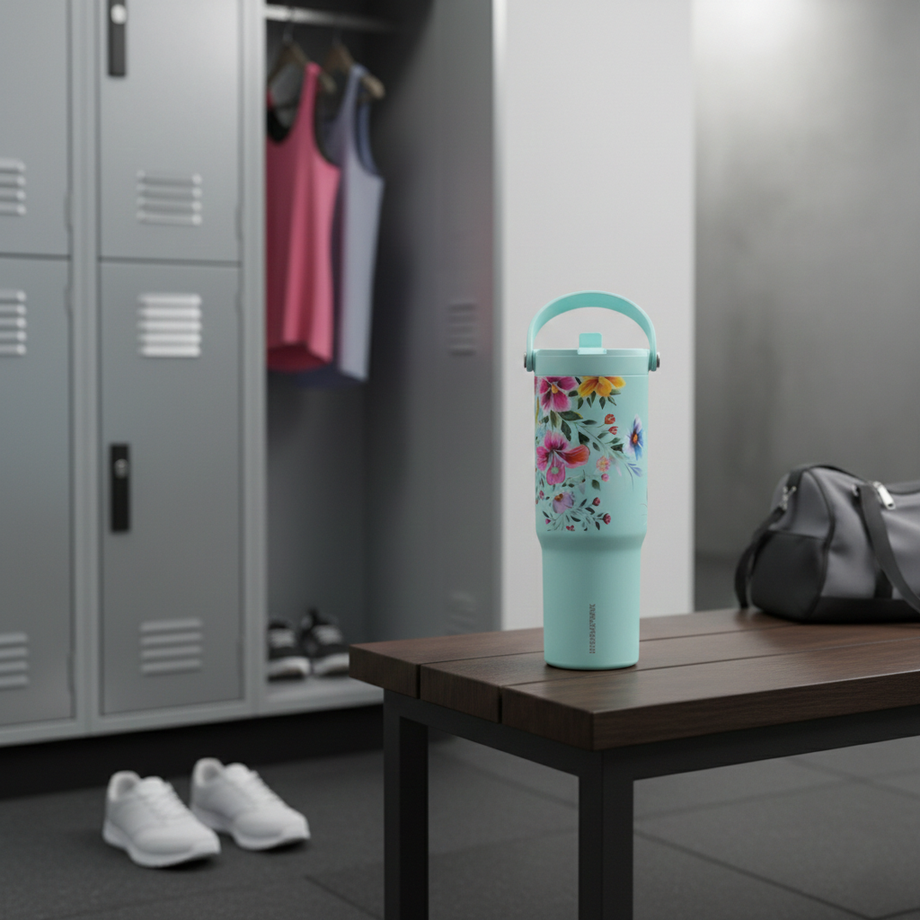 HPNOMAD32-FD - 32 Oz. Hydrapeak Insulated Stainless Travel Tumbler