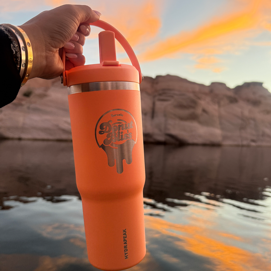 HPNOMAD32-FD - 32 Oz. Hydrapeak Insulated Stainless Travel Tumbler