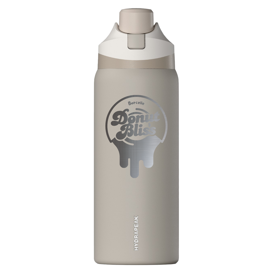 HPOASIS32-FD - 32 Oz. Hydrapeak Insulated Water Bottle – Gold Bond