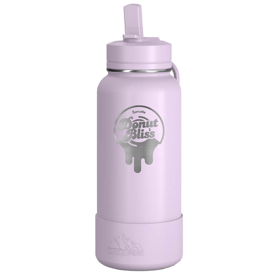 HPSPORTBOOT32-FD - 32 Oz. Hydrapeak Insulated Water Bottle w/Straw