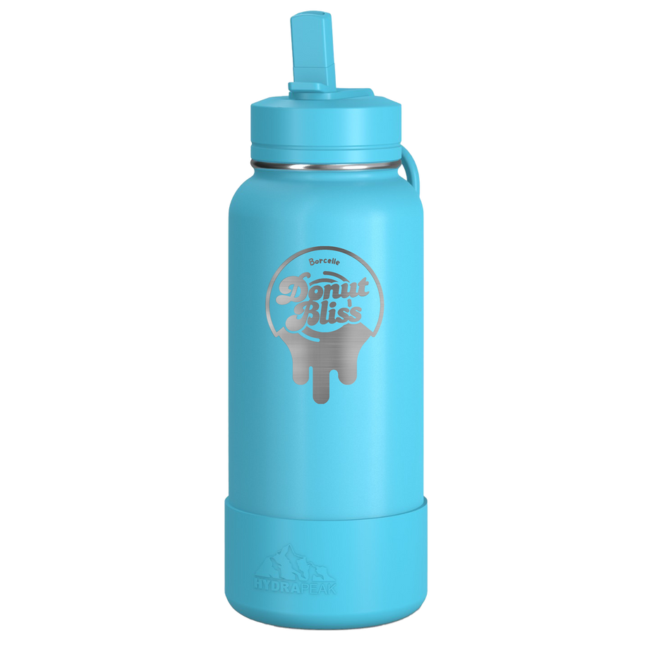 HPSPORTBOOT32-FD - 32 Oz. Hydrapeak Insulated Water Bottle w/Straw HPSPORTBOOT32-FD - 32 Oz. Hydrapeak Insulated Water Bottle w/Straw