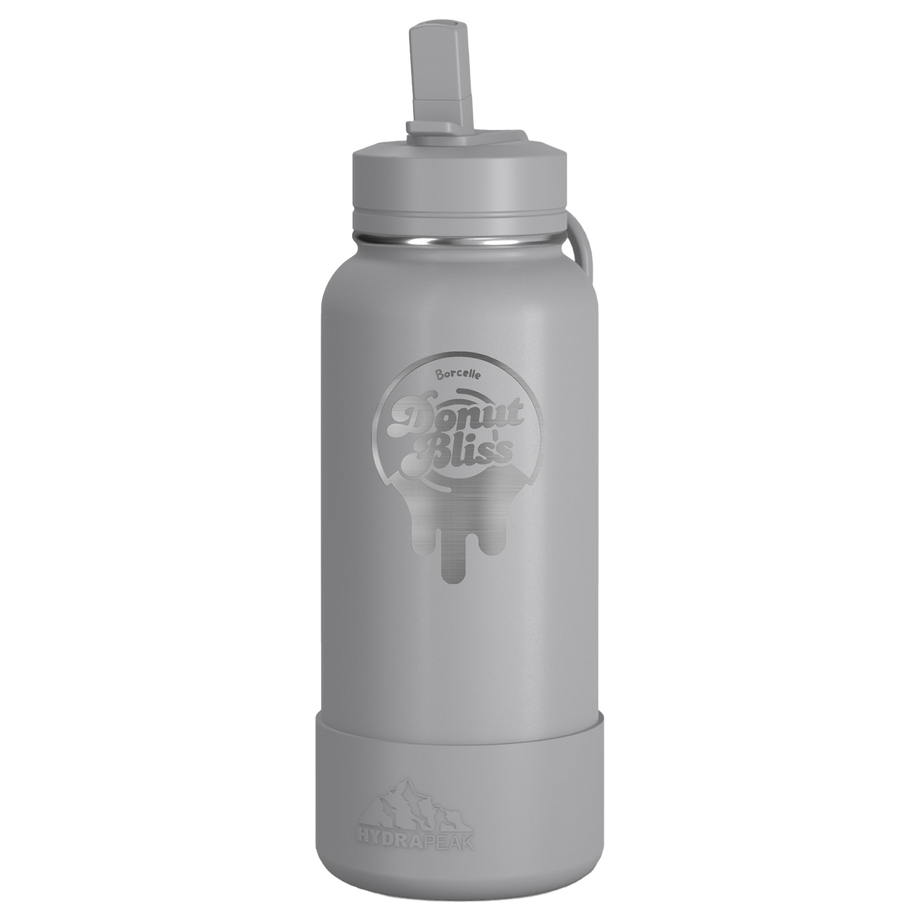 HPSPORTBOOT32-FD - 32 Oz. Hydrapeak Insulated Water Bottle w/Straw