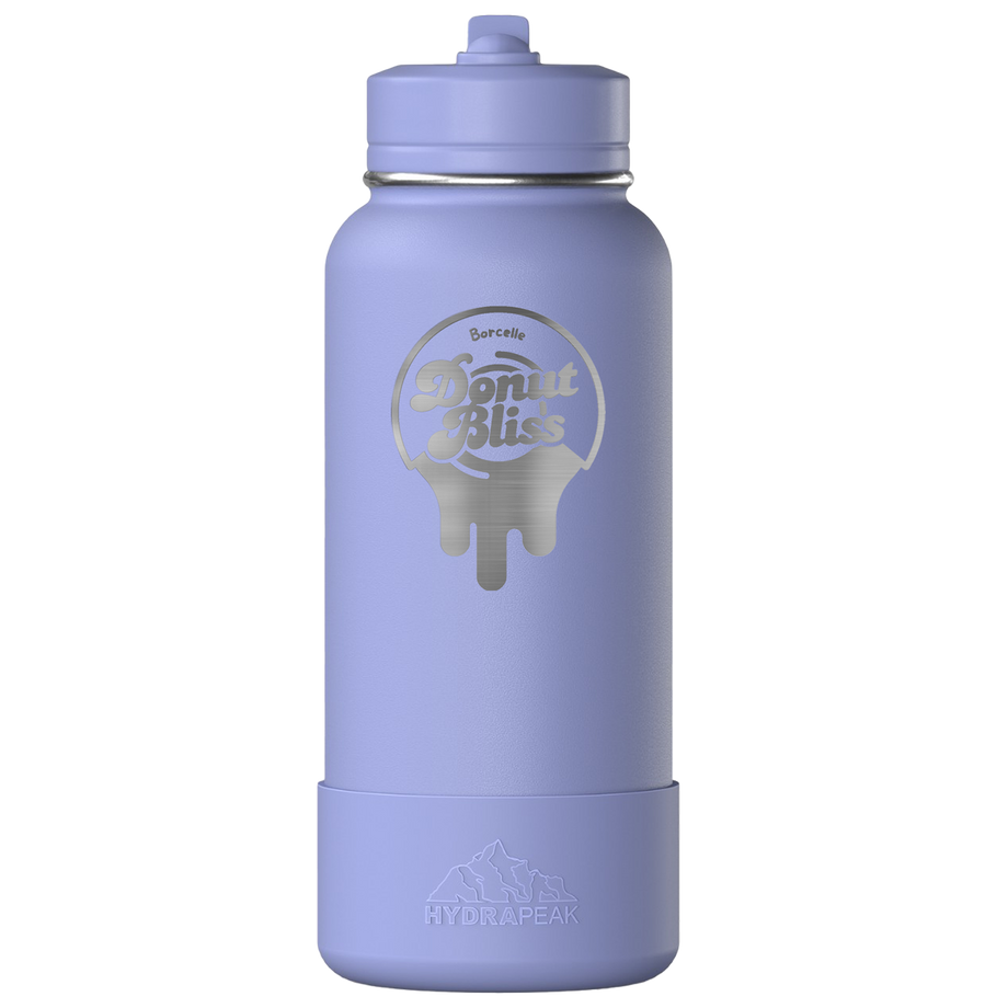 HPSPORTBOOT32-FD - 32 Oz. Hydrapeak Insulated Water Bottle w/Straw