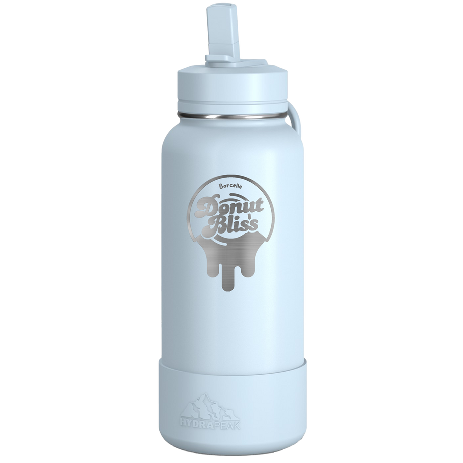 HPSPORTBOOT32-FD - 32 Oz. Hydrapeak Insulated Water Bottle w/Straw