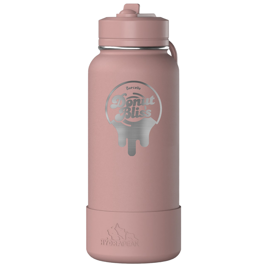 HPSPORTBOOT32-FD - 32 Oz. Hydrapeak Insulated Water Bottle w/Straw