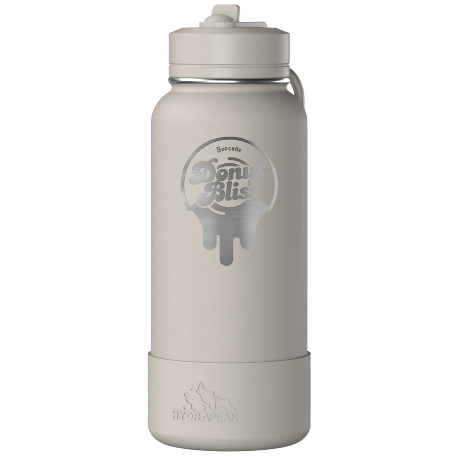 HPSPORTBOOT32-FD - 32 Oz. Hydrapeak Insulated Water Bottle w/Straw