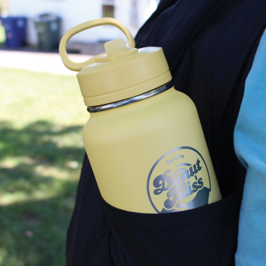 HPSPORTBOOT32-FD - 32 Oz. Hydrapeak Insulated Water Bottle w/Straw
