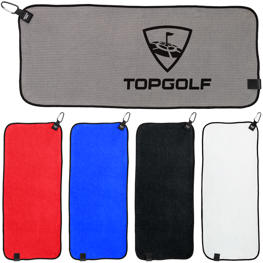 Custom Magnetic Waffle Golf Towel | Best Selling Branded 28x12