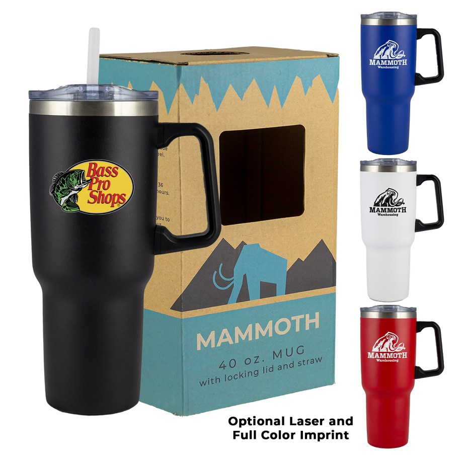 MAMMOTH - 40 Oz Vacuum Insulated Mug  Gold Bond Inc.