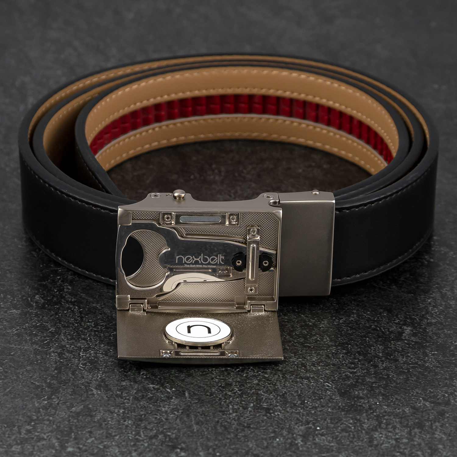 Nexbelt Golf Belt | Perfect With Custom Logo & Hidden Tools Inside