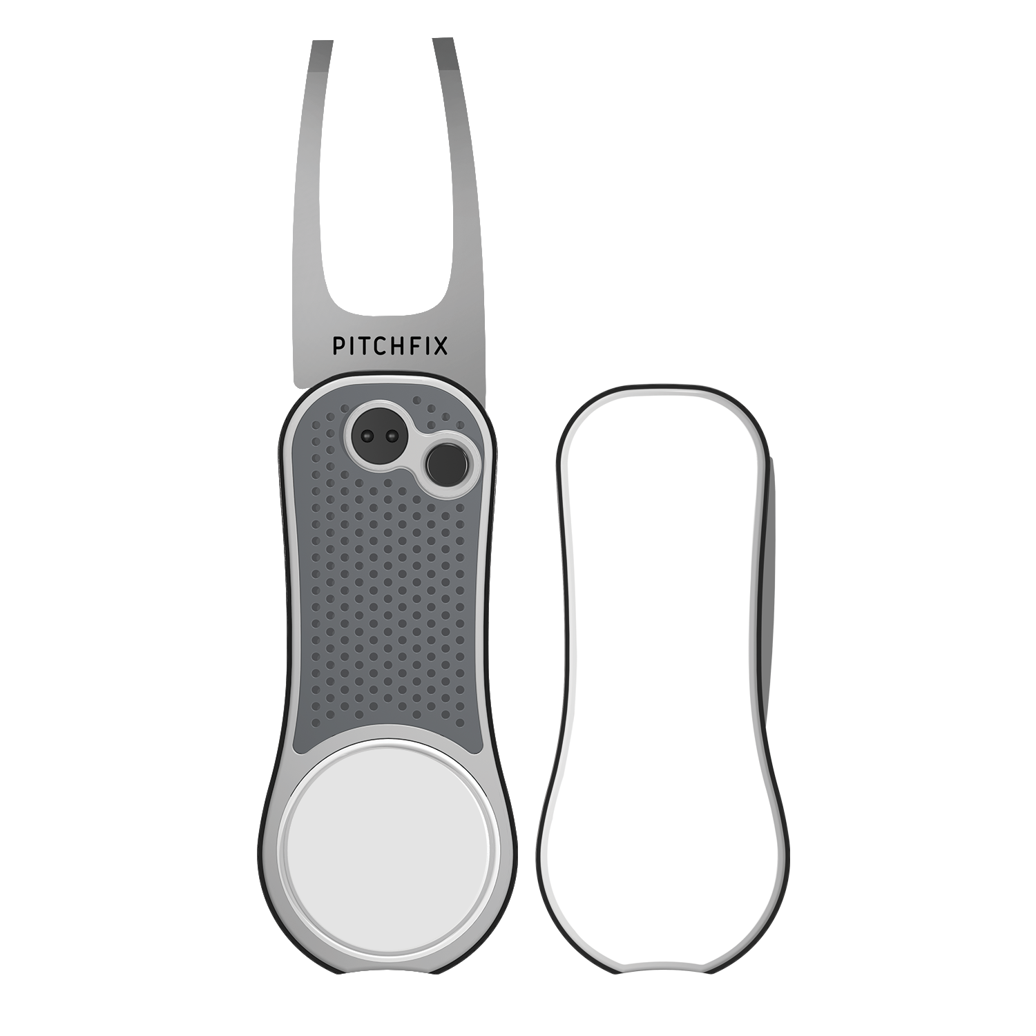 Custom Pitchfix XL Divot Tool with Ball Marker | Branded Golfers