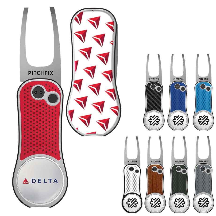 Custom Pitchfix XL Divot Tool with Ball Marker | Branded Golfers