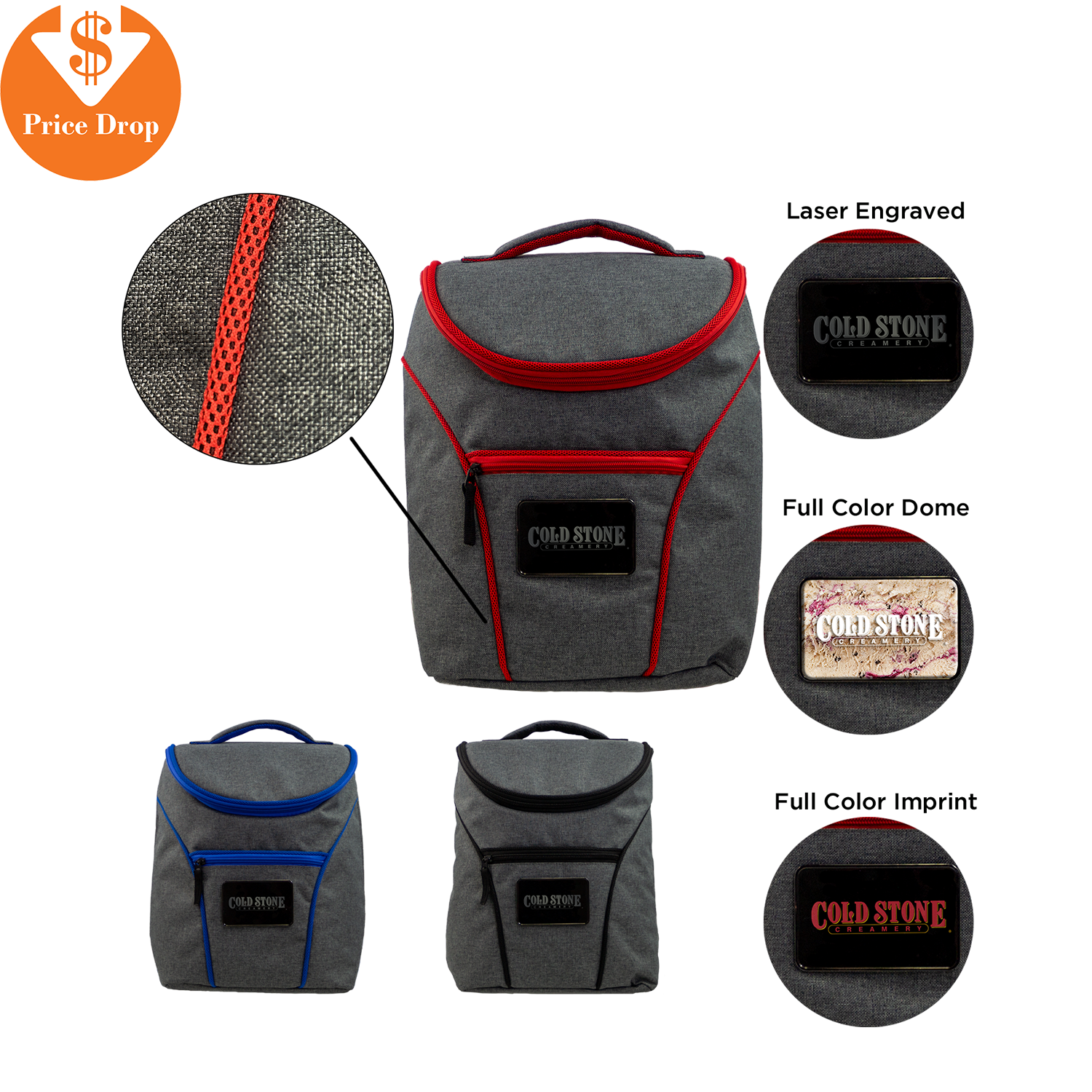 POLARPACK Cooler Backpack – Gold Bond - Main Image
