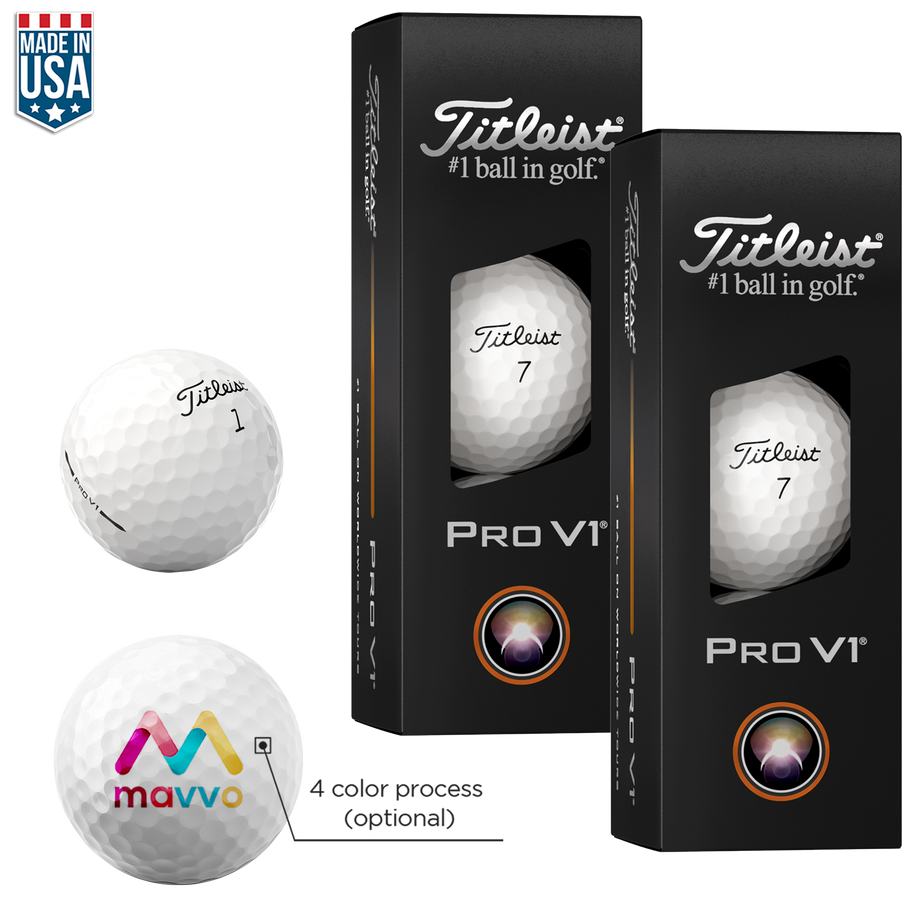 PV1HD-Personalized Pro V1 Golf Balls | Half-Dozen Titleist Custom