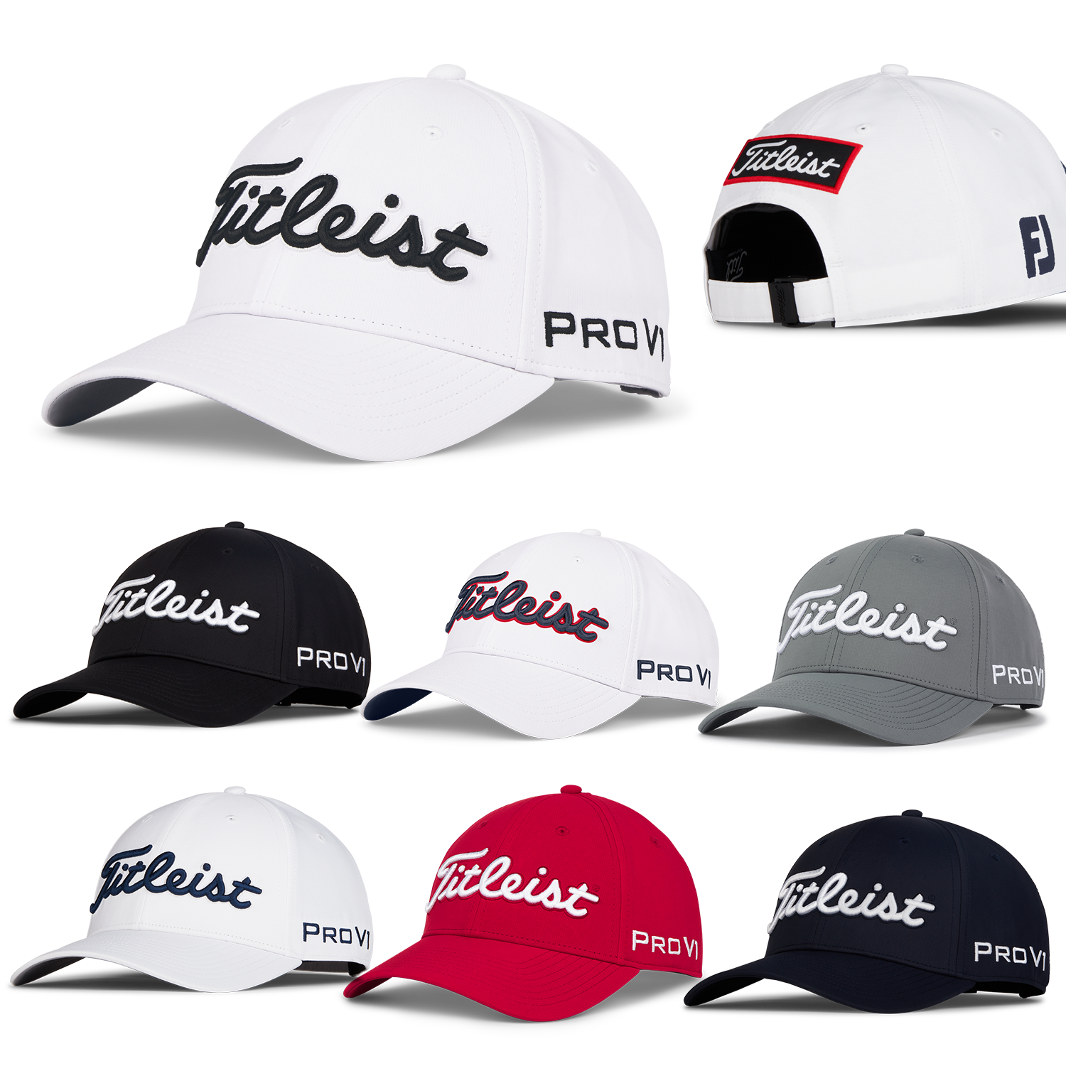 Titleist Tour Performance Golf Hat Custom Branded with UPF 50+