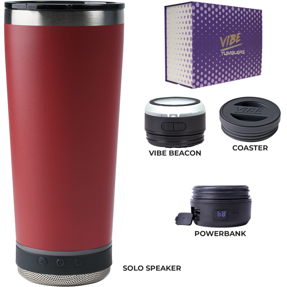 Custom Go Caddy Vibe 18oz Tumbler Kit with Tech | Branded Gift