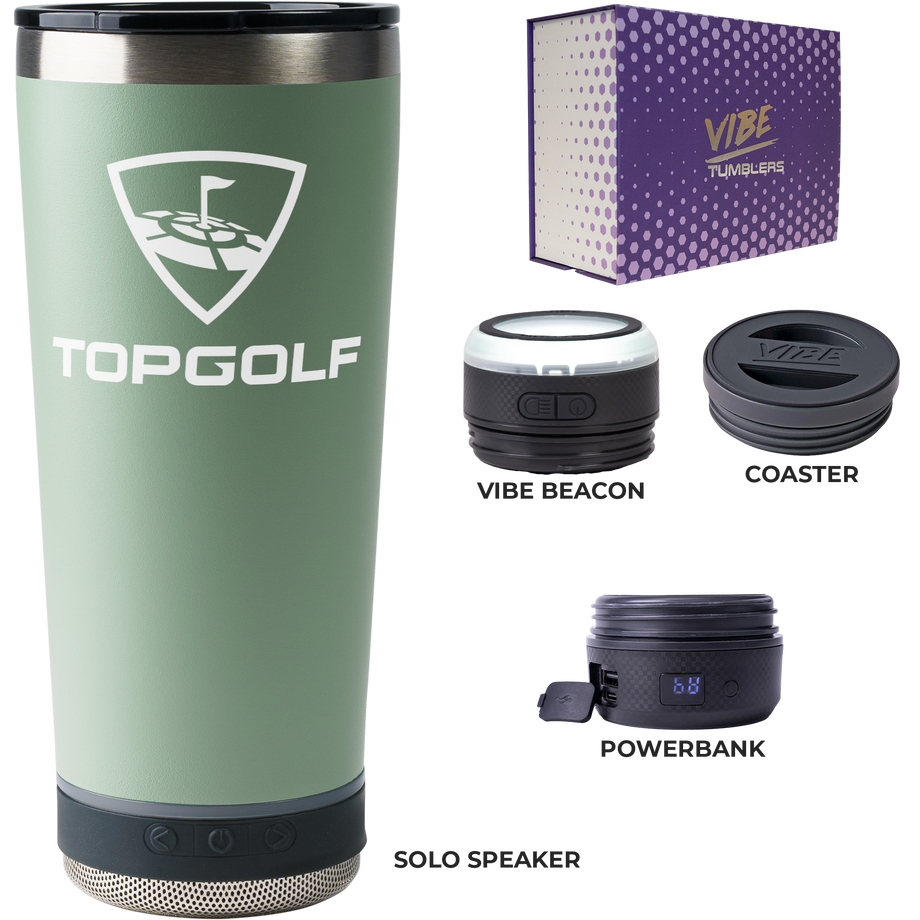 Custom Go Caddy Vibe 18oz Tumbler Kit with Tech | Branded Gift