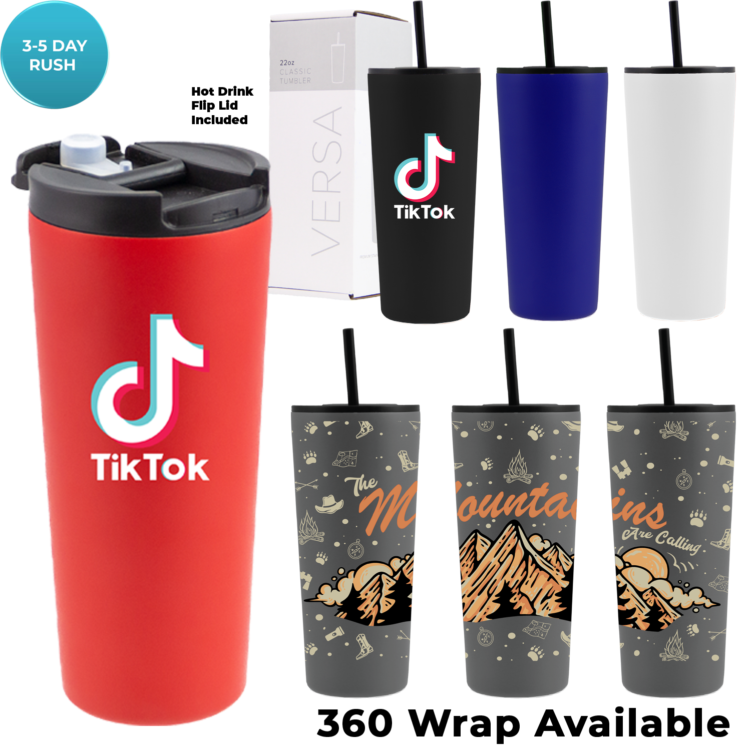 VERSA - 22 Oz. Powder Coated Tumbler With Hot/Cold Lid – Gold Bond VERSA - 22 Oz. Powder Coated Tumbler With Hot/Cold Lid – Gold Bond