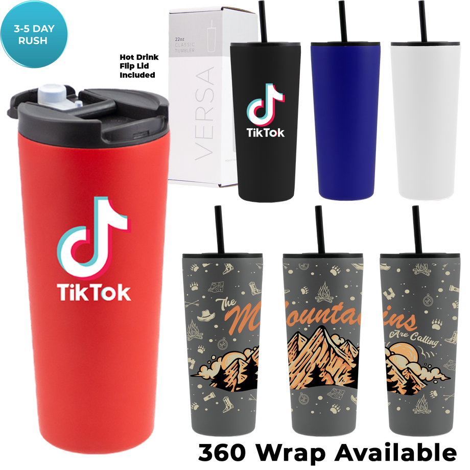 VERSA - 22 Oz. Powder Coated Tumbler With Hot/cold Lid – Gold Bond VERSA - 22 Oz. Powder Coated Tumbler With Hot/cold Lid – Gold Bond