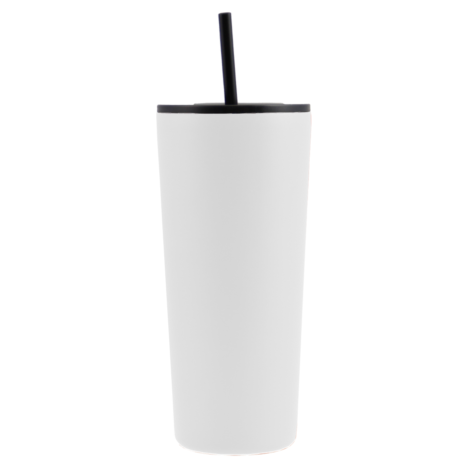 VERSA - 22 Oz. Powder Coated Tumbler With Hot/Cold Lid – Gold Bond