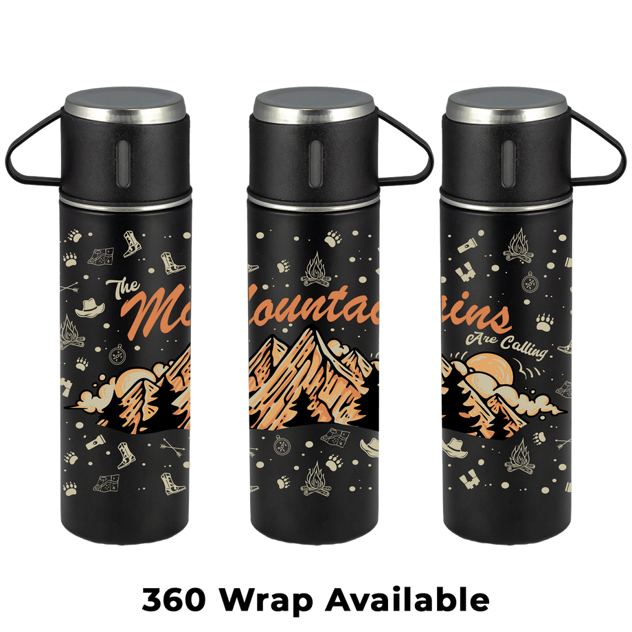 VORTEX - 16.9 oz Recycled Double-Wall Stainless Tumbler – Gold