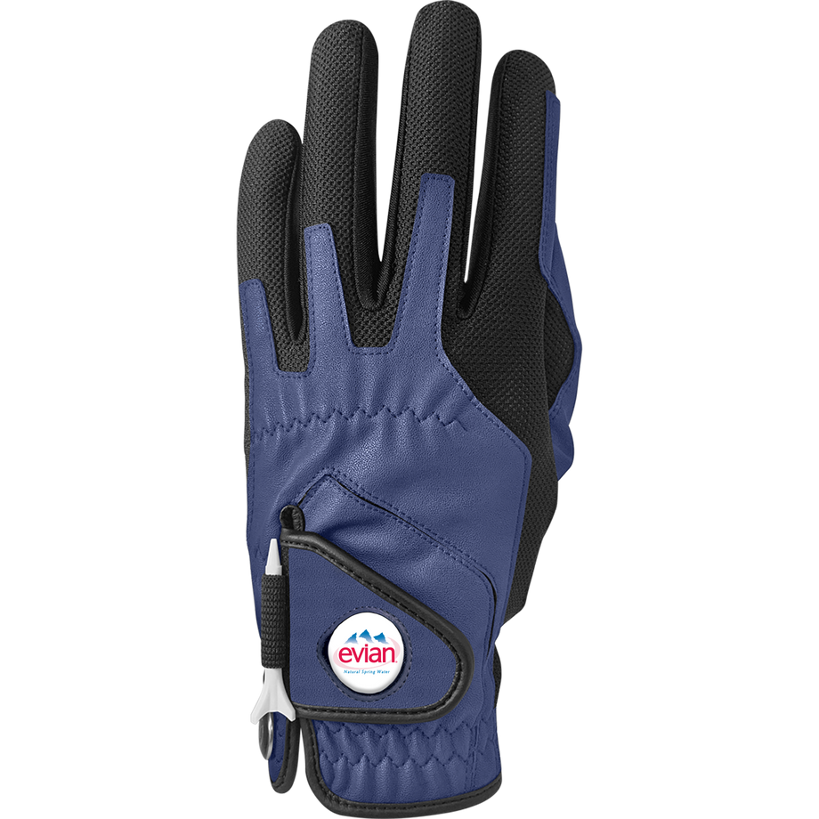 Custom Zero Friction Mens Golf Glove with Full Color Marker